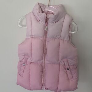 Zara Baby ombré pink puffer vest